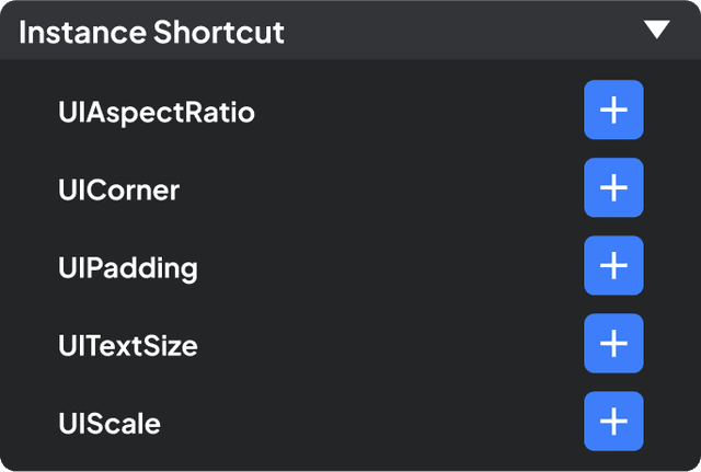 Instance Shortcut